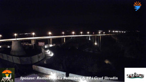 Městečko Skradin - Skradin, řeka Krka, most A1 - 19.11.2025 v 00:30 Městečko Skradin - Skradin, řeka Krka, most A1 - 19.11.2025 v 00:30