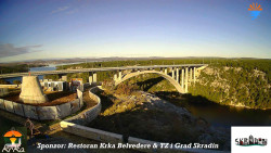 Skradin, řeka Krka, most A1