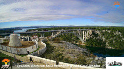 Skradin, řeka Krka, most A1