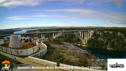 Skradin, řeka Krka, most A1