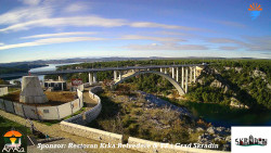 Skradin, řeka Krka, most A1