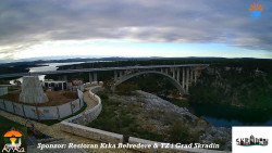 Skradin, řeka Krka, most A1