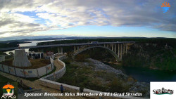 Skradin, řeka Krka, most A1