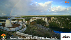 Skradin, řeka Krka, most A1