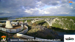 Skradin, řeka Krka, most A1