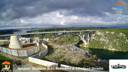 Skradin, řeka Krka, most A1