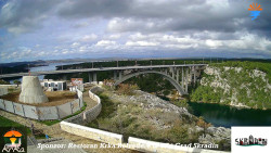 Skradin, řeka Krka, most A1