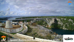 Skradin, řeka Krka, most A1