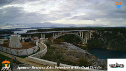 Skradin, řeka Krka, most A1