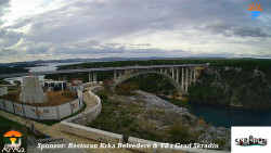 Skradin, řeka Krka, most A1