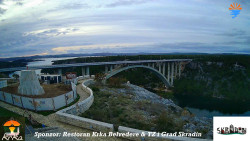 Skradin, řeka Krka, most A1