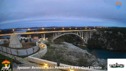 Skradin, řeka Krka, most A1