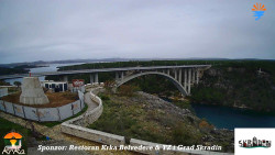 Skradin, řeka Krka, most A1