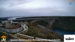 Skradin, řeka Krka, most A1