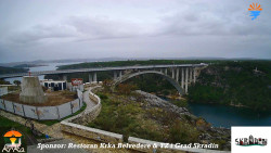 Skradin, řeka Krka, most A1