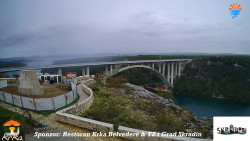 Skradin, řeka Krka, most A1