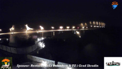 Skradin, řeka Krka, most A1