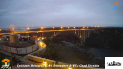 Skradin, řeka Krka, most A1