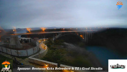 Skradin, řeka Krka, most A1