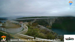 Skradin, řeka Krka, most A1