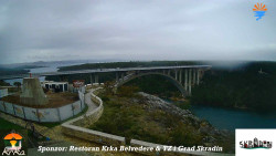 Skradin, řeka Krka, most A1