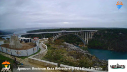 Skradin, řeka Krka, most A1