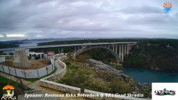 Skradin, řeka Krka, most A1
