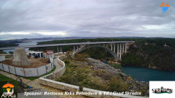 Skradin, řeka Krka, most A1