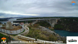 Skradin, řeka Krka, most A1