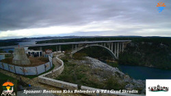 Skradin, řeka Krka, most A1