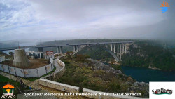 Skradin, řeka Krka, most A1