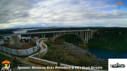 Skradin, řeka Krka, most A1