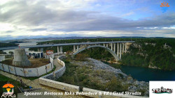 Skradin, řeka Krka, most A1