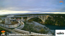 Skradin, řeka Krka, most A1