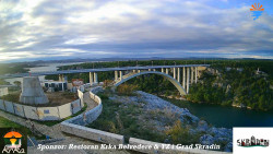 Skradin, řeka Krka, most A1