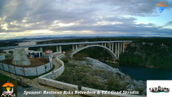 Skradin, řeka Krka, most A1