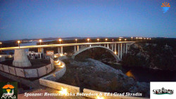 Skradin, řeka Krka, most A1