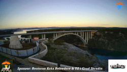 Skradin, řeka Krka, most A1