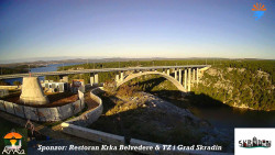Skradin, řeka Krka, most A1