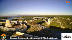 Skradin, řeka Krka, most A1