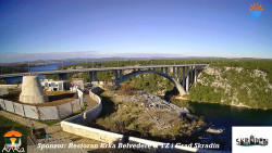 Skradin, řeka Krka, most A1