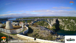 Skradin, řeka Krka, most A1