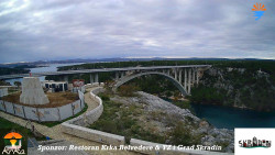 Skradin, řeka Krka, most A1