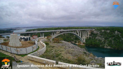 Skradin, řeka Krka, most A1