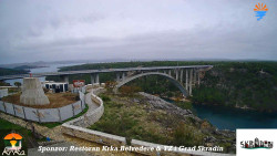 Skradin, řeka Krka, most A1