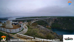 Skradin, řeka Krka, most A1