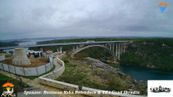 Skradin, řeka Krka, most A1