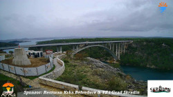 Skradin, řeka Krka, most A1