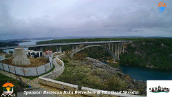 Skradin, řeka Krka, most A1