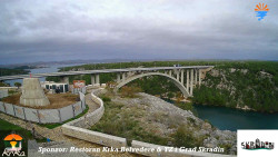 Skradin, řeka Krka, most A1